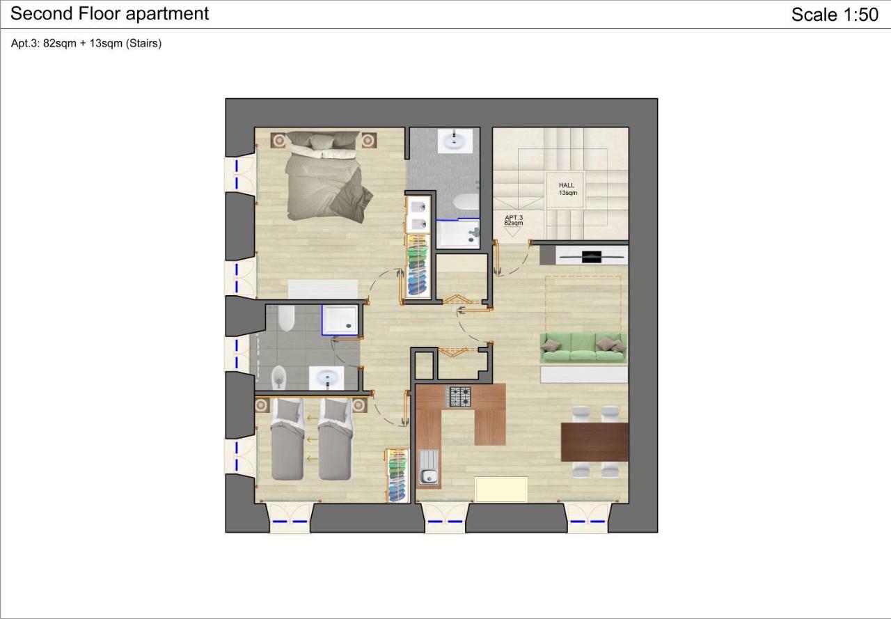 Casa Magenta Apartment 3 Валеджо-суль-Минчо Экстерьер фото